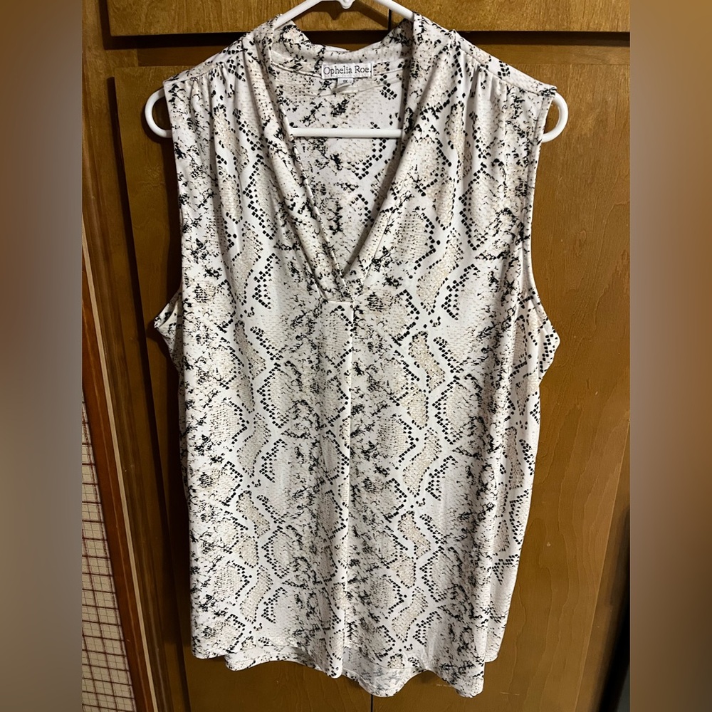 Dressy Sleeveless Blouse